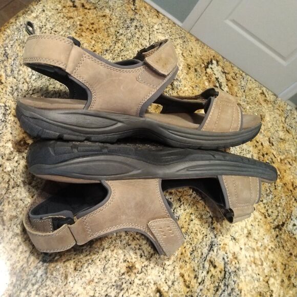Dunham Sandal Men\'s DAI04tn Newport Nolan Brown 3-way Adjustable Straps Sz 14 main image 7